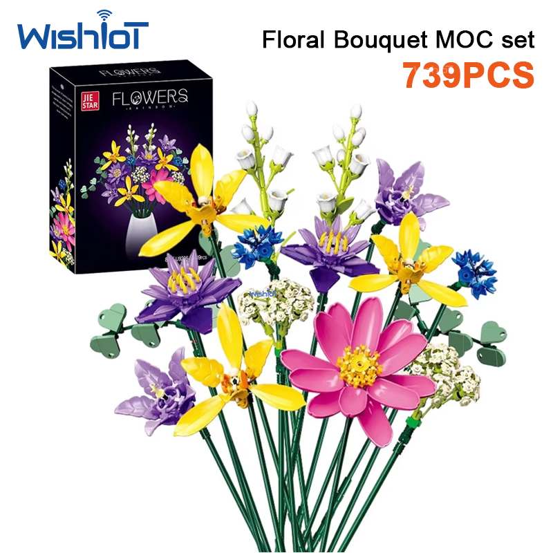 Orchid Kids Education - JJ9236 739 Piezas de Ladrillos para