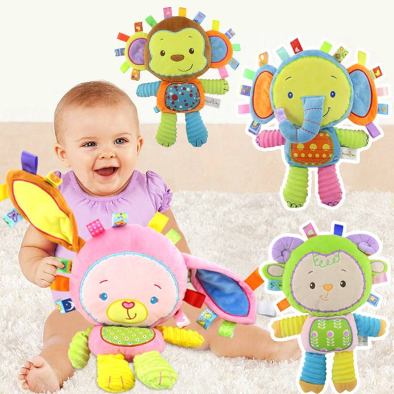 Happy Kids Education - Animal de peluche de mono feliz
