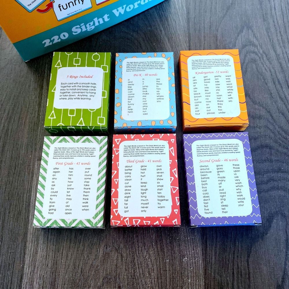 Sight Word Game - Tarjetas Flash de palabras con vista