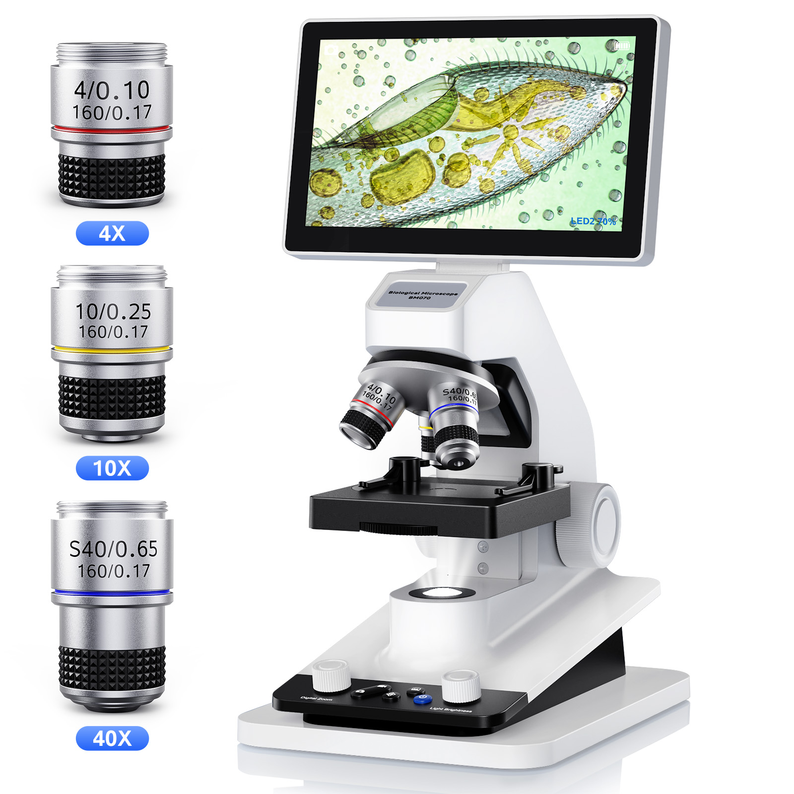 Education Kids Definition - Microscopio Digital USB con Pantalla de
