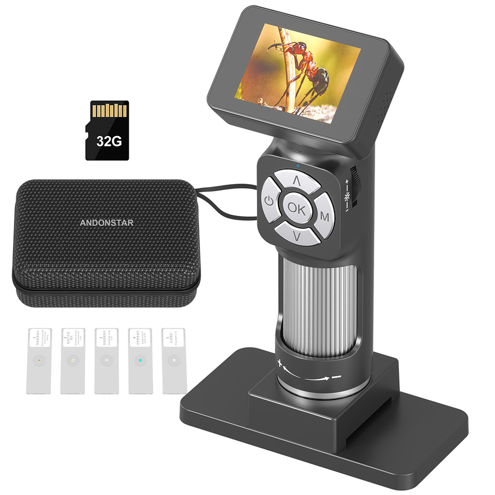 Education Kids Definition - Andonstar nuevo 50x-500x USB niños microscopio