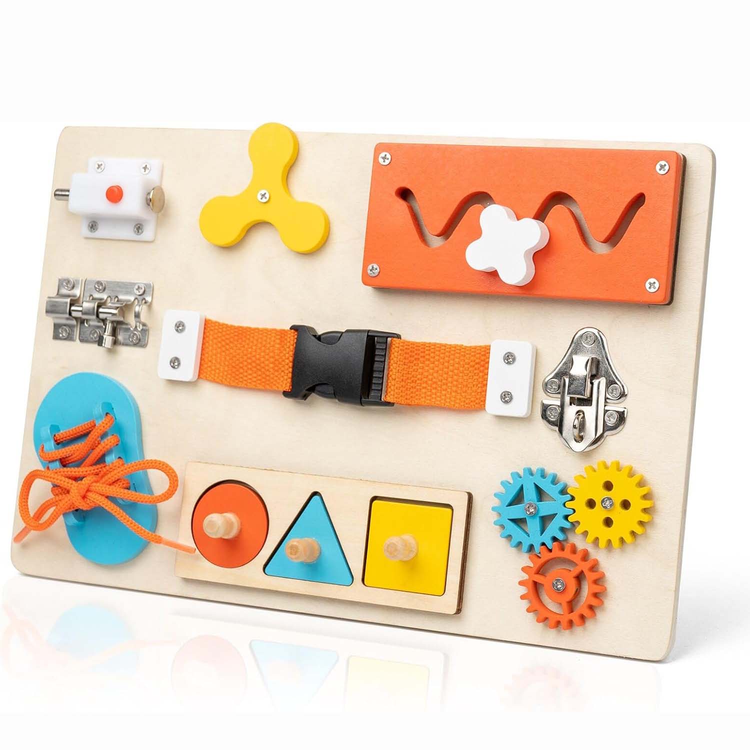 Kids Education Activities - Tablero ocupado Montessori para niños pequeños,