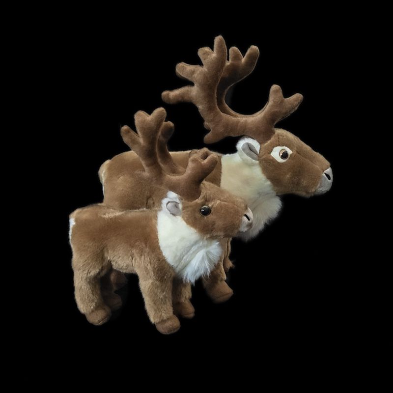 Kids Education Learn Tv - Juguete de peluche de Reno realista