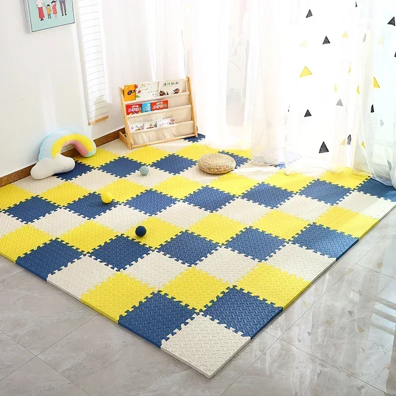 Kids Education Rug - Alfombra antideslizante para bebés y niños,