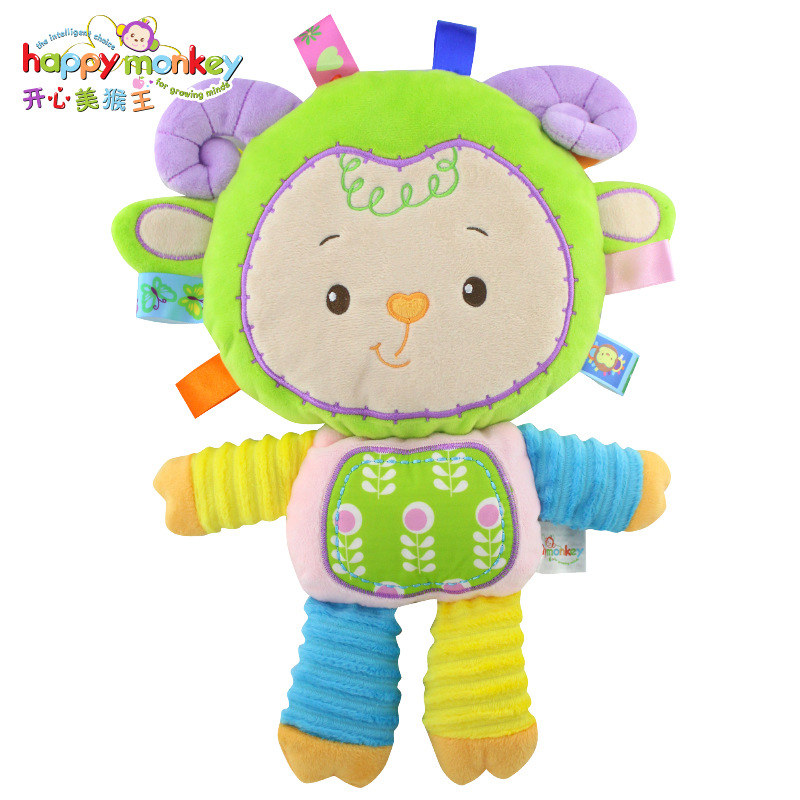 Animal de peluche de mono feli - Happy Kids Education reseña y precio