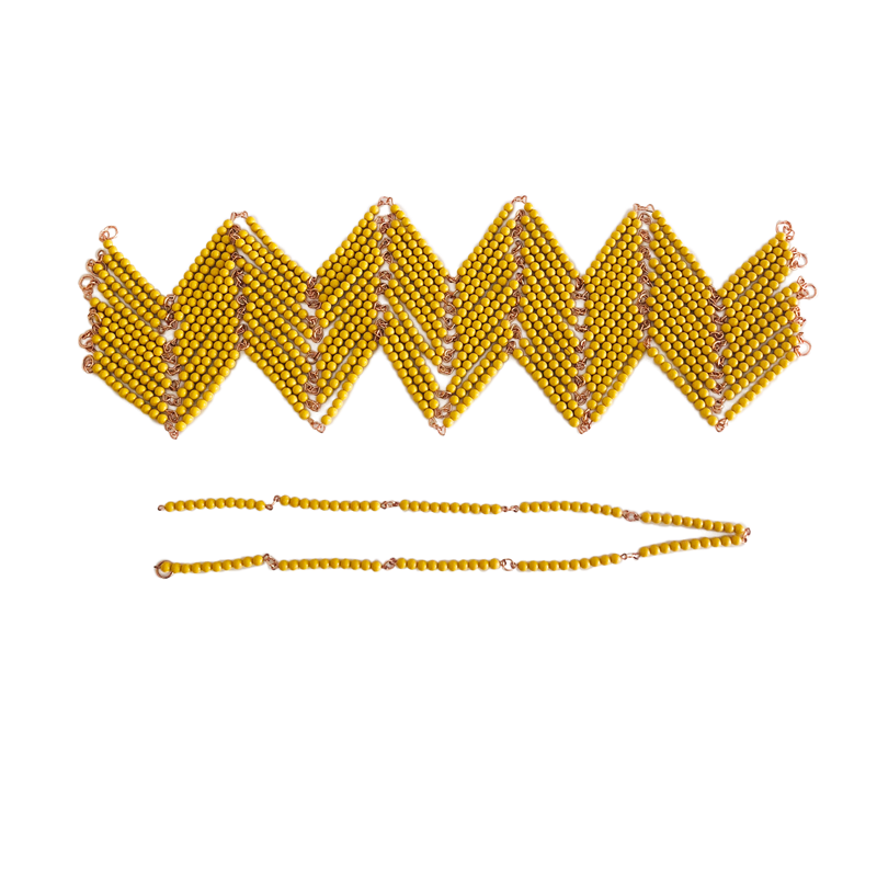 Cadena de cuentas doradas Mont - Kids Education Rug reseña y precio