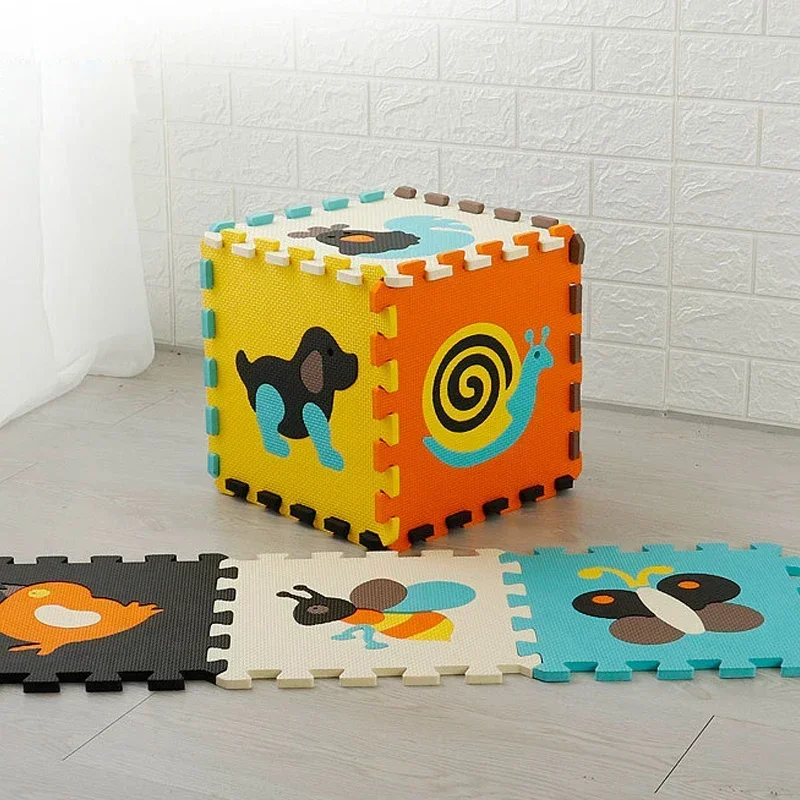 Juego de 30x30x1cm, 9 Uds., al - Kids Education Rug reseña y precio
