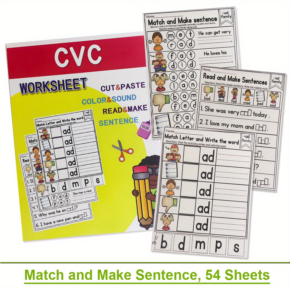 Palabras CVC, fonética, materi - Sight Word Game reseña y precio