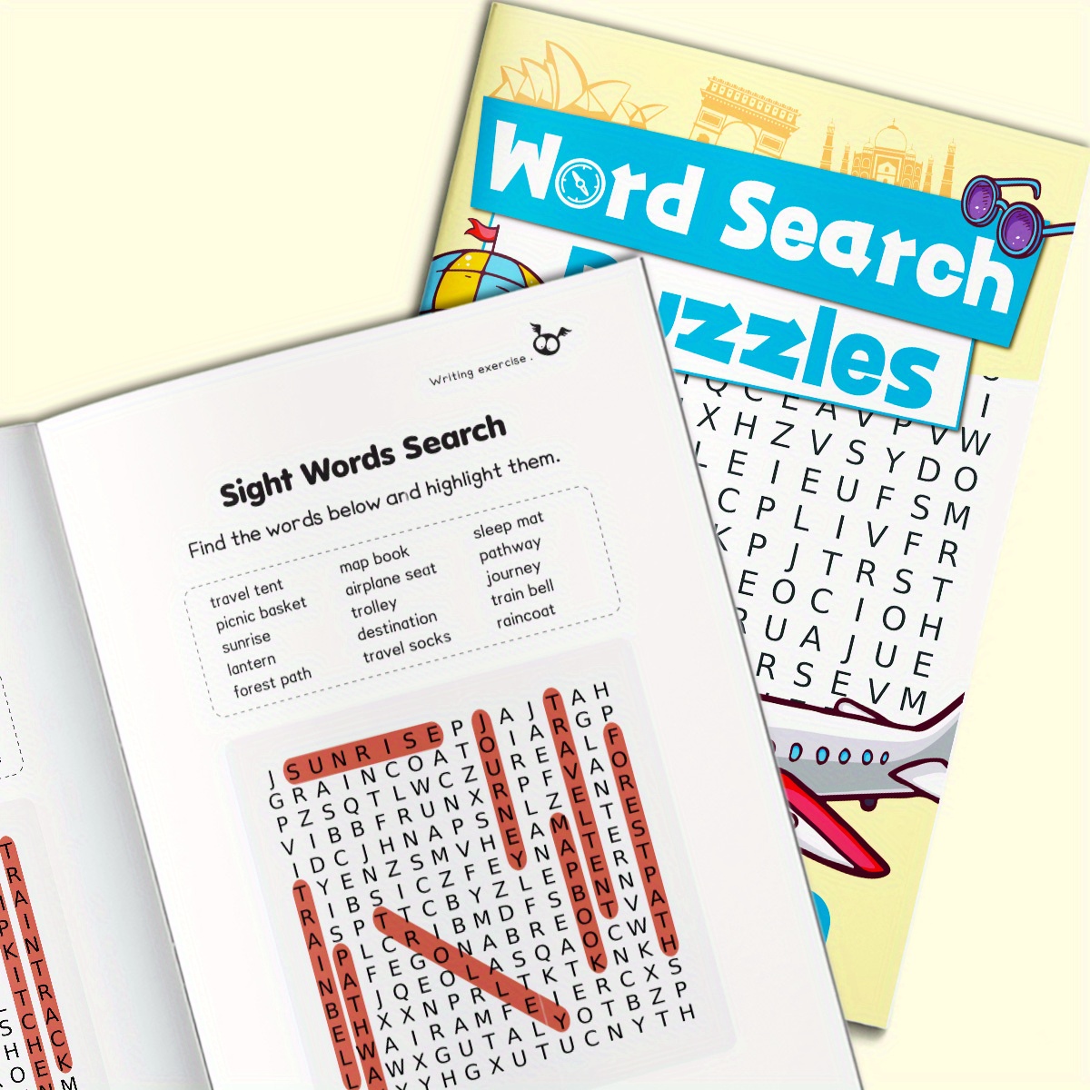 Libro de rompecabezas de búsqu - Sight Word Game reseña y precio