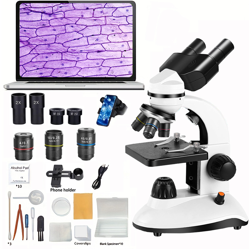 Microscopio Binocular, LED de  - Education Kids Definition reseña y precio