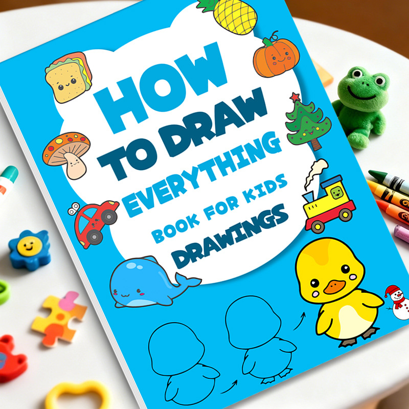 Libro de dibujo paso a paso pa - Kids Education Steps reseña y precio