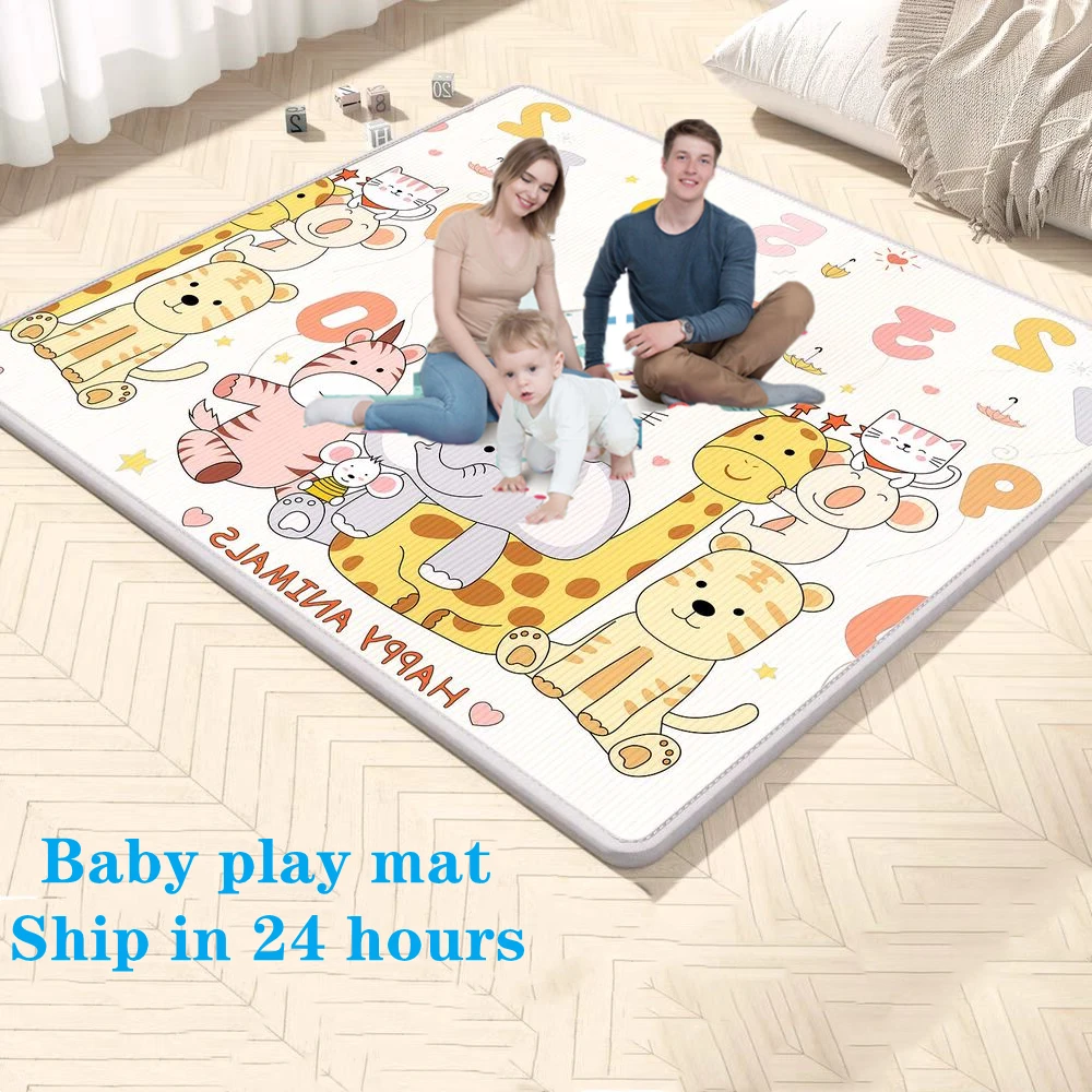 Alfombra de juegos para bebés  - Kids Education Rug reseña y precio