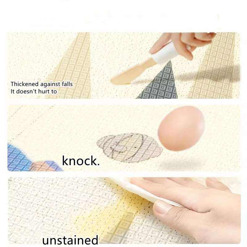 Alfombra de juegos para bebés  - Kids Education Rug reseña y precio