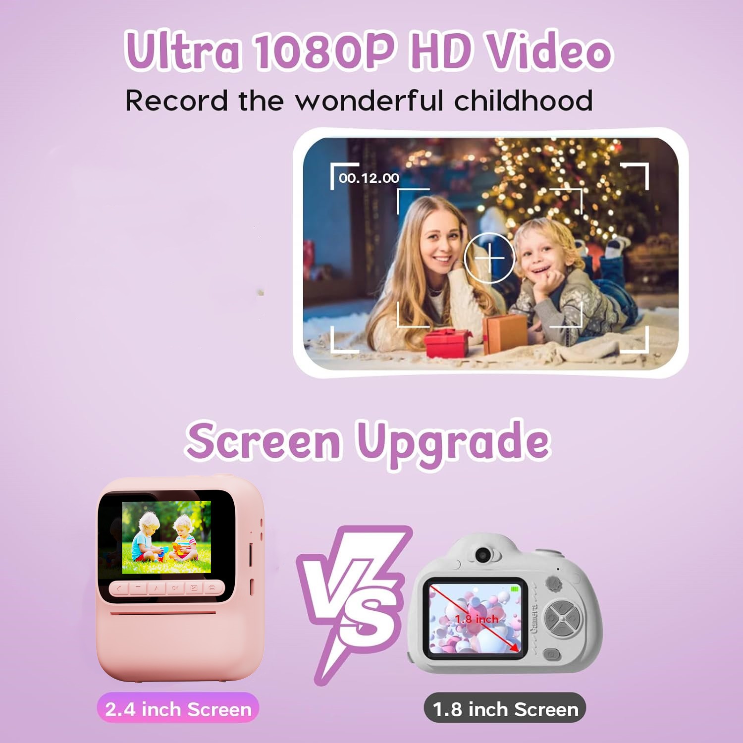 Cámara de impresión instantáne - Kids Educational Videos reseña y precio