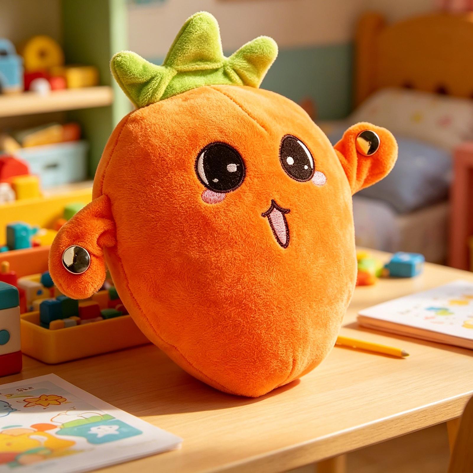Muñeco de peluche de zanahoria - Kids Education Learn Tv reseña y precio