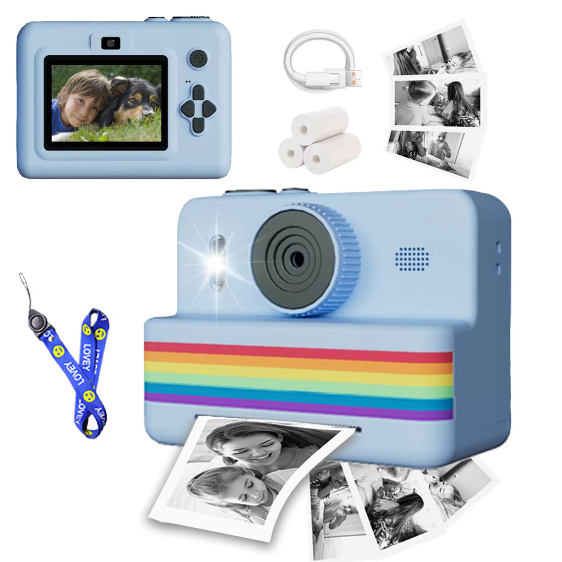 Cámara Digital para niños, Min - Kids Educational Videos reseña y precio
