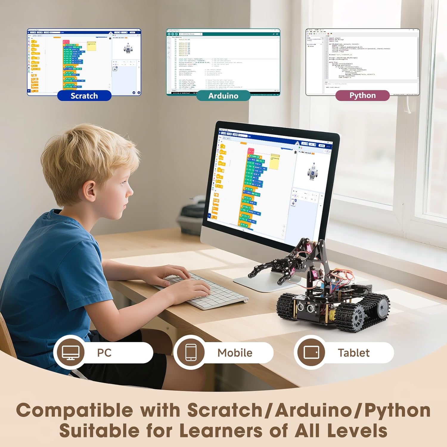 Robótica para Niños de 12 a 16 - Coding Robot Toy reseña y precio